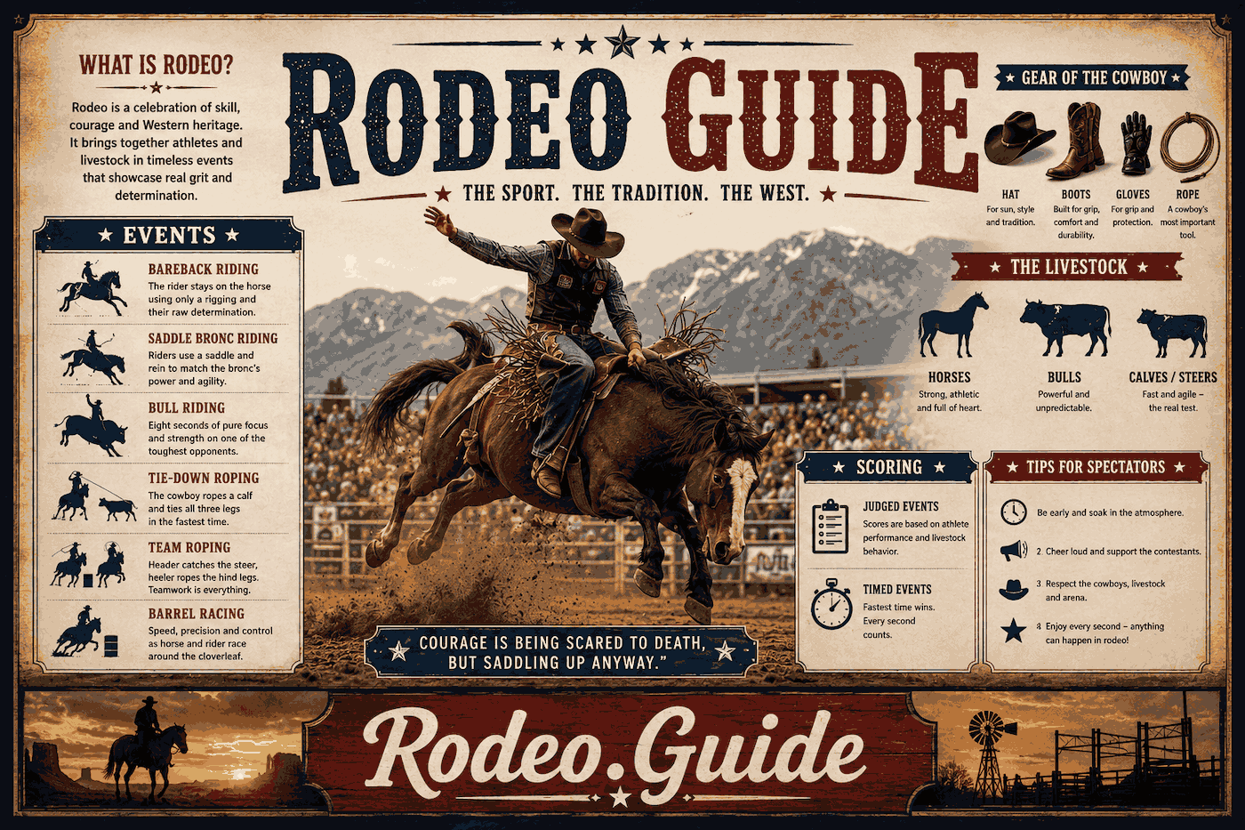 Rodeo Guide-Events, Rules & Traditions