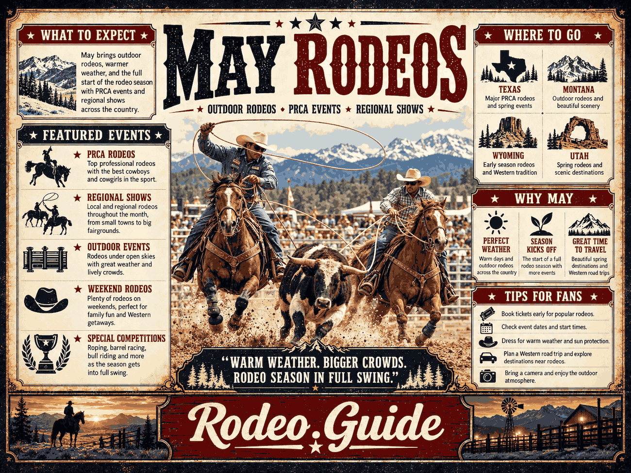 Rodeos in May Rodeos in May